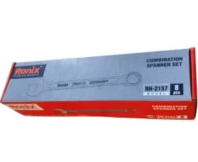 آچار یک سر تخت یک سر رینگ 8 عددی رونیکس مدل RH-2157 — تصویر ۷