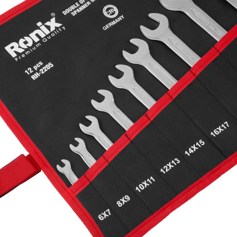 آچار دو سر تخت 12 عددی رونیکس مدل RH-2205 — تصویر ۳