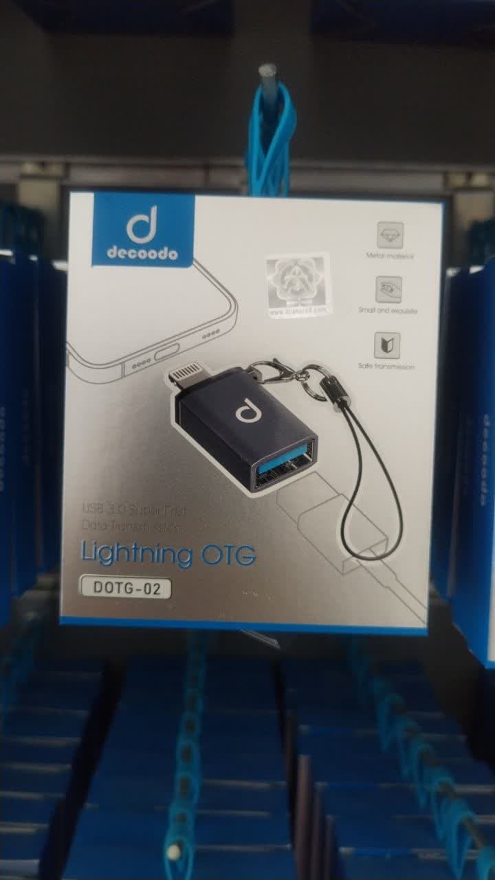 تبدیل USB به LIGHTNING برند DECOODO مدل DOTG-02