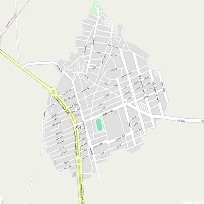 دانلود طرح توسعه و عمران (جامع) شهر چرام