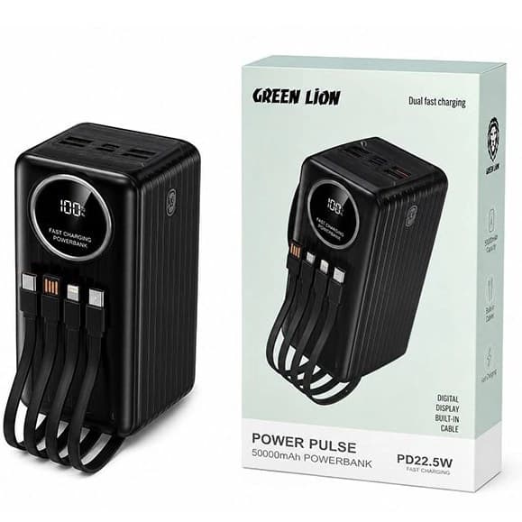 پاوربانک گرین لاین CK-105 ظرفیت 50000 میلی‌آمپر ساعت