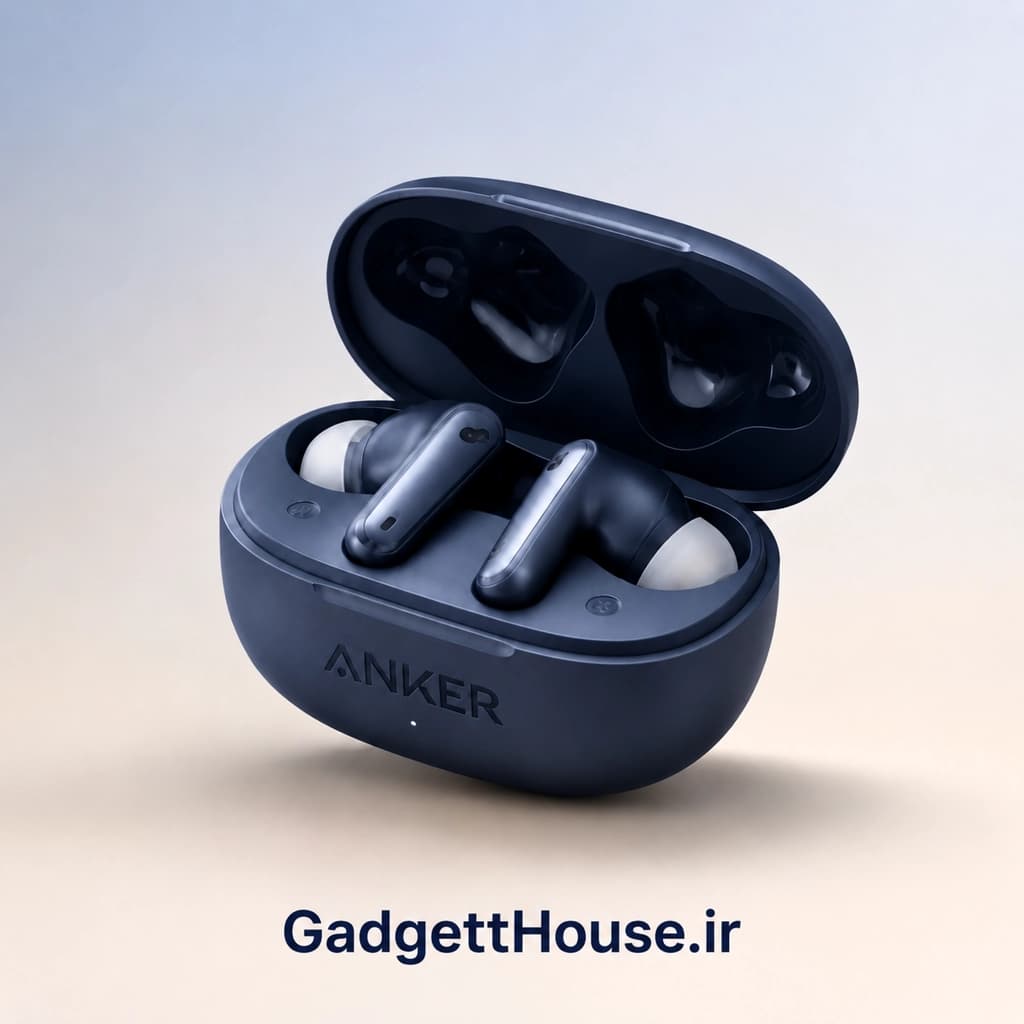 هدفون بلوتوثی انکر مدل Soundcore A8i + — تصویر ۶
