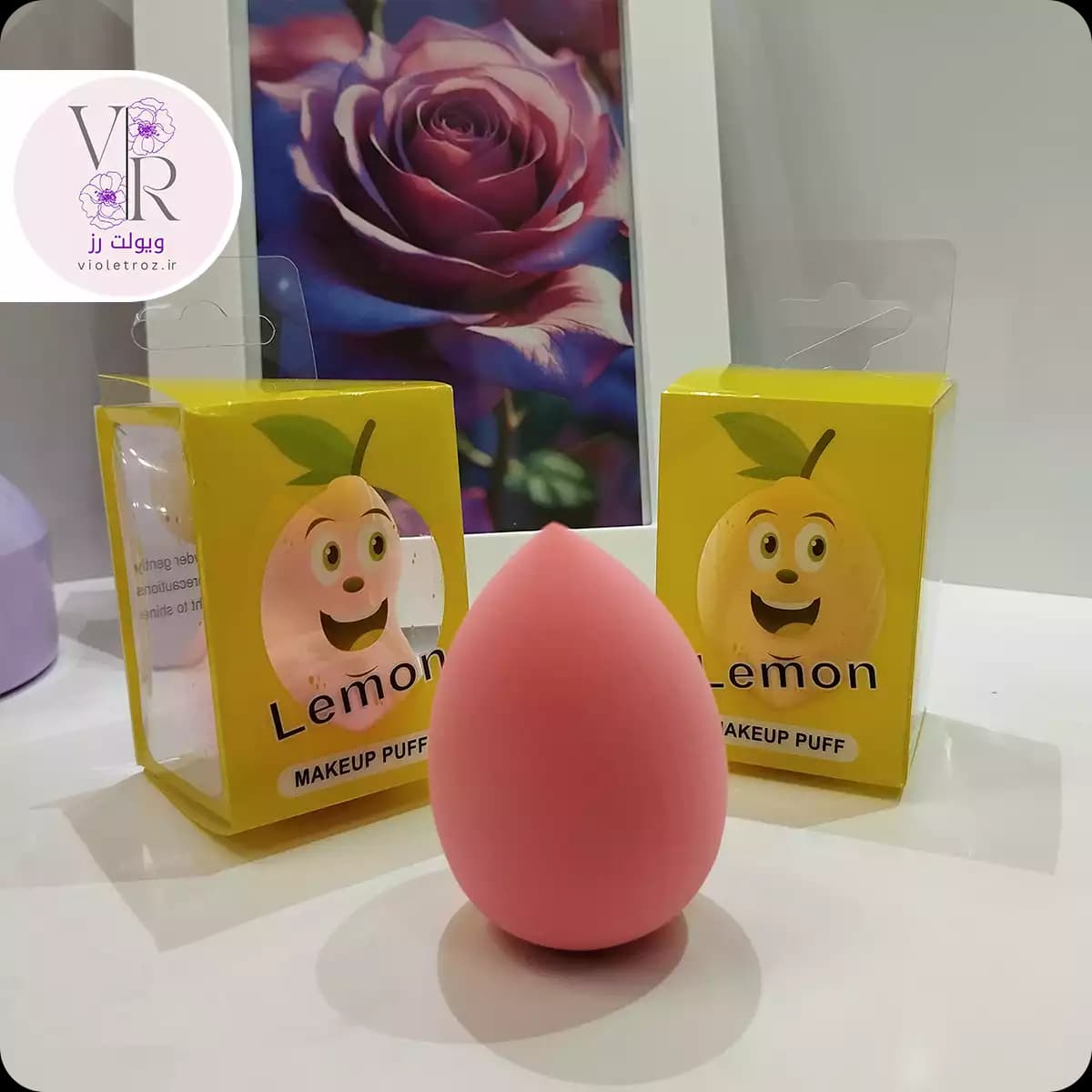 پد اشکی یا بیوتی بلندر – ابزار آرایشی حرفه‌ای برای میکاپ یکدست و بی‌نقص ( ارسال رنگ رندم )