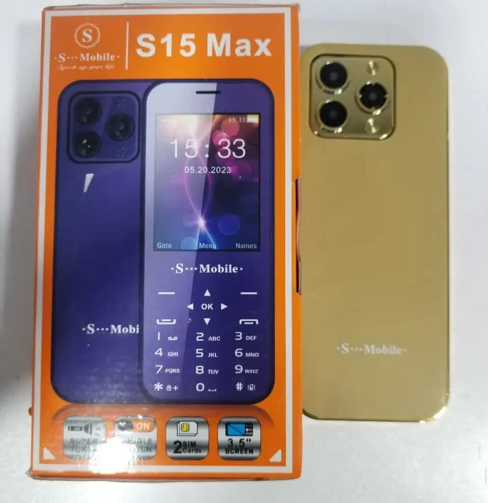 قاب و درب پشت شاسی گوشی موبایل S…Mobile مدل S15Max روکاری اصلی — تصویر ۳