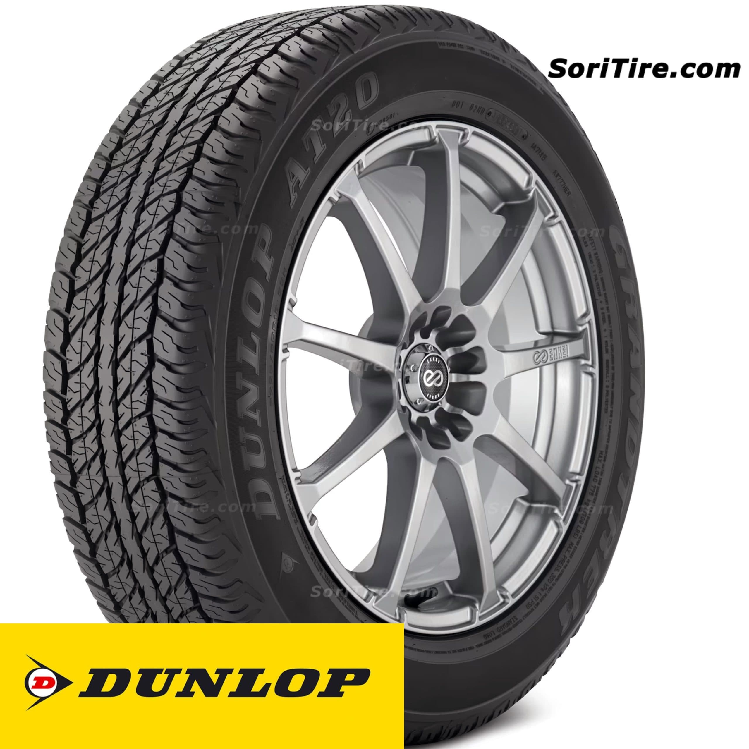 لاستیک دانلوپ ژاپن 265/65R17 گل AT20 تاریخ 2025