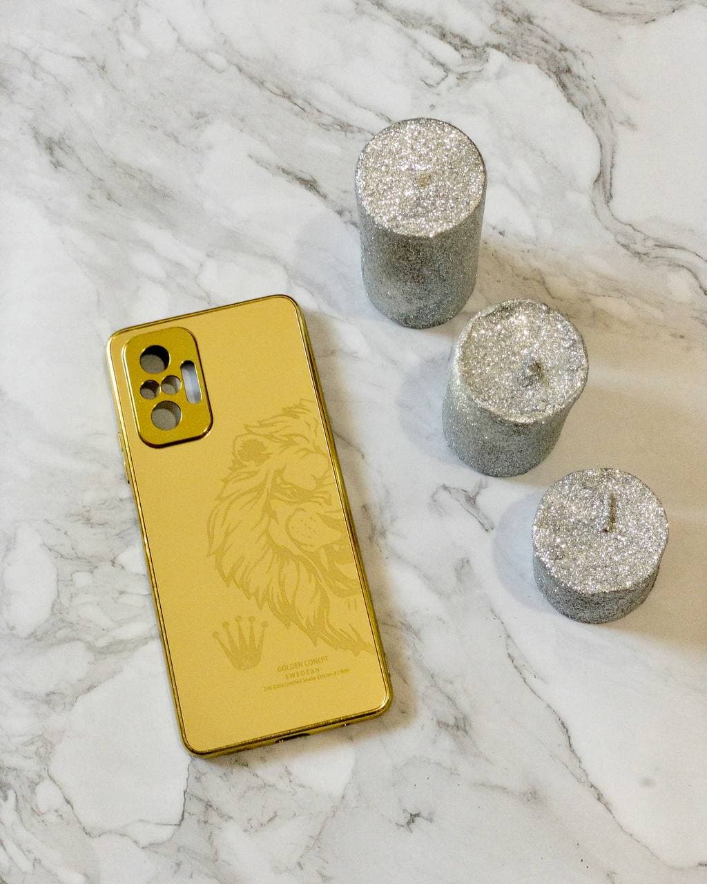 قاب gold آیفون سامسونگ شیائومی — تصویر ۴