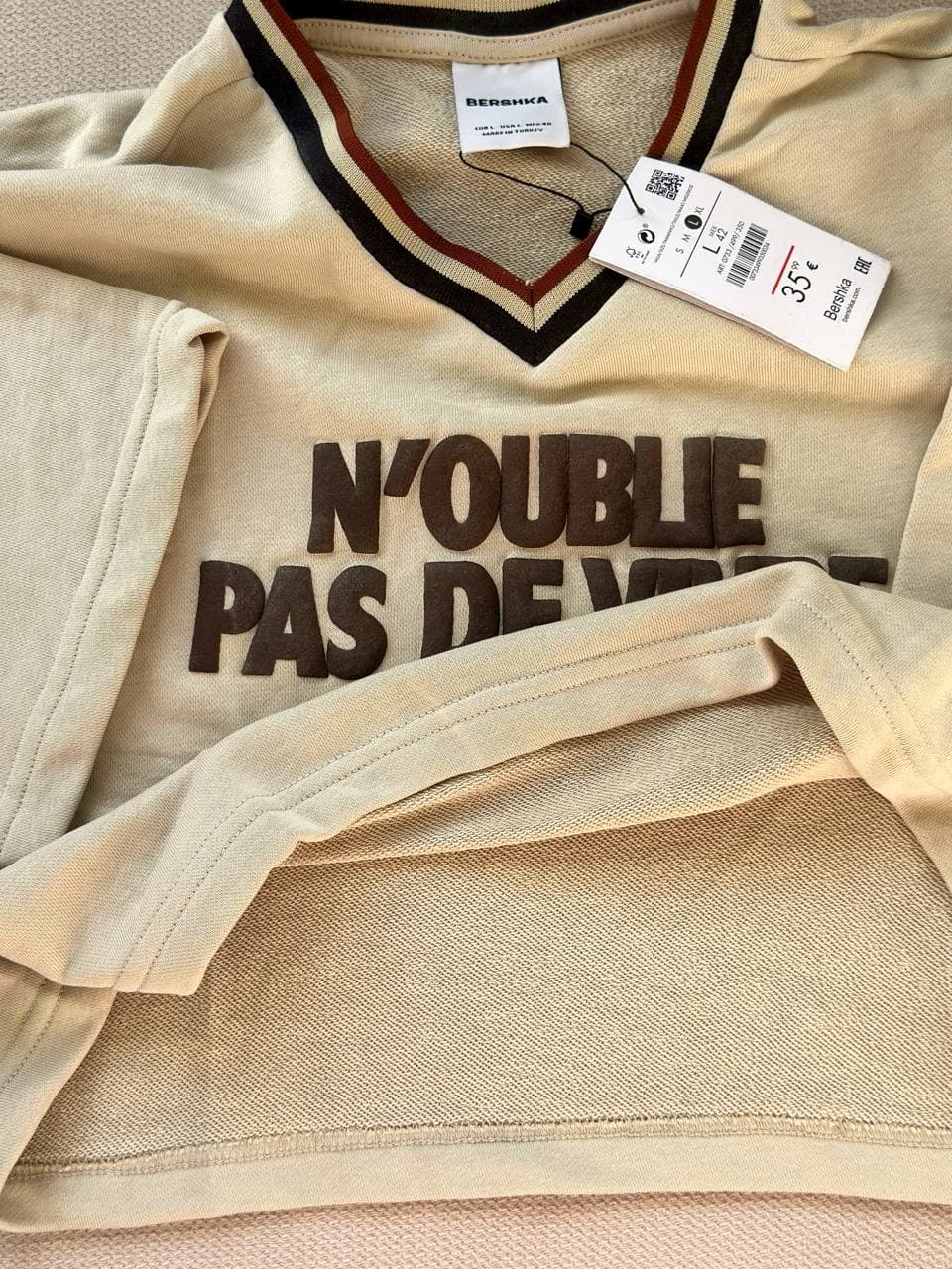 ست دو‌تیکه Bershka اصل وارداتی کیفیت عالی اورجینال با لیبل — تصویر ۳