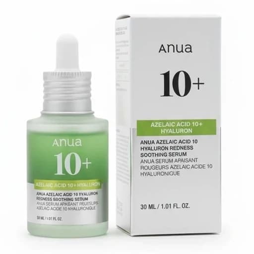 سرم آزلائیک اسید و هیالورون آنوا اصل (30ml) | درمان قطعی جوش، لک و روزاسه