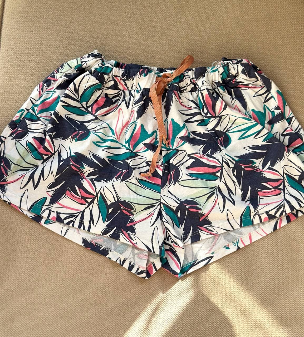 شلوارک نخ‌پنبه ۱۰۰٪ هاواییH&M وارداتی بنگلادش اصل