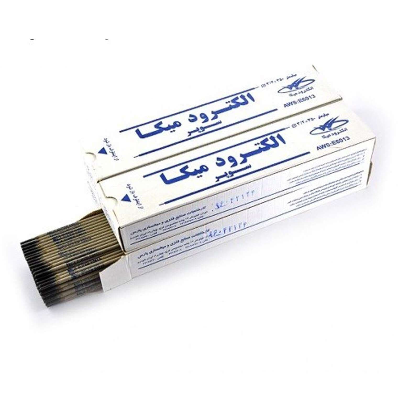الکترود جوشکاری سایز 3 سوپر میکا مدل(5کیلویی) E6013