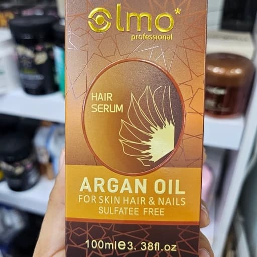 سرم مو آرگان اولمو اصل 100 میل Olmo Professional؛ روغن آرگان مراکشی ضد وز و درخشانکننده مو — تصویر ۸