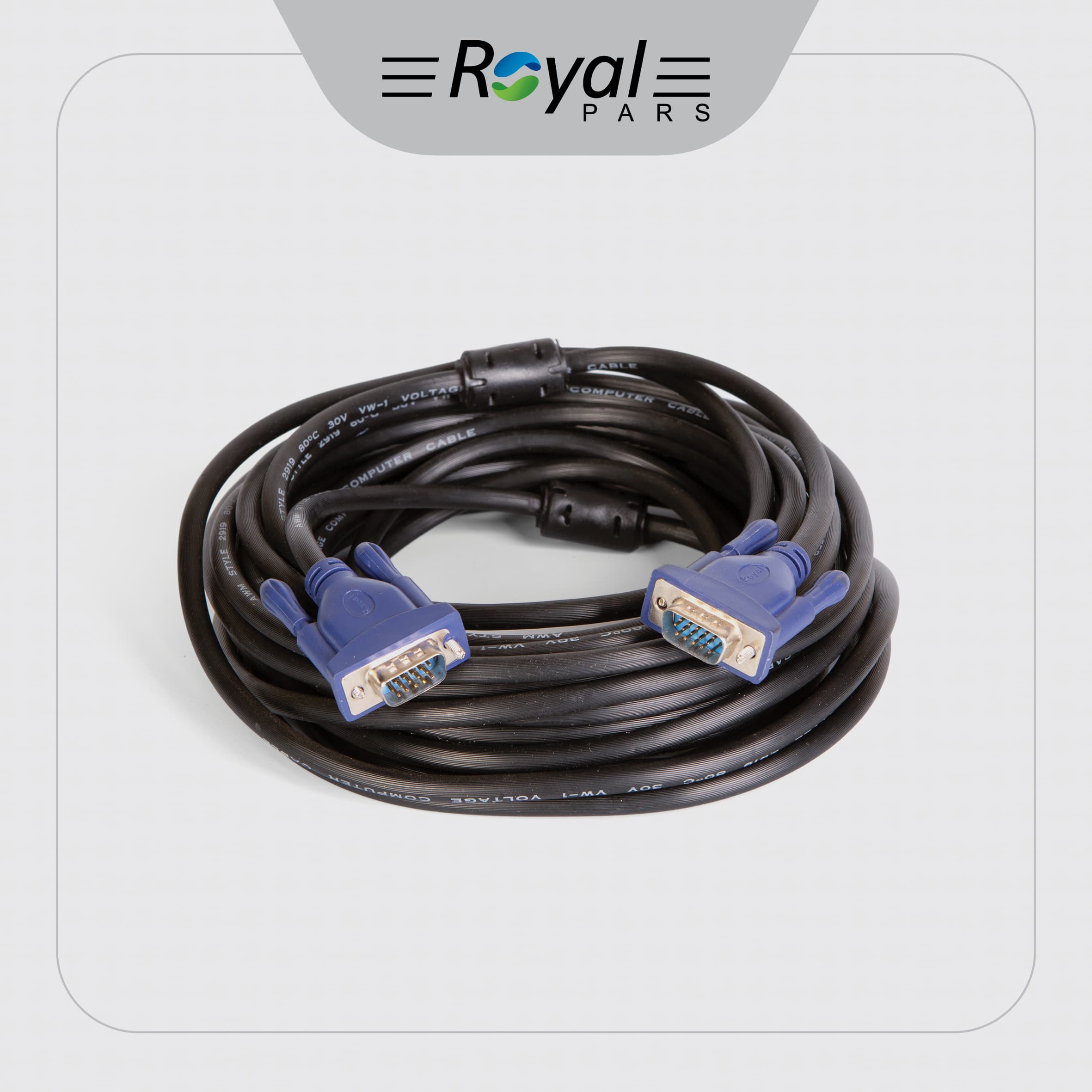 کابل VGA رویال 4+3 طول 10 متری
