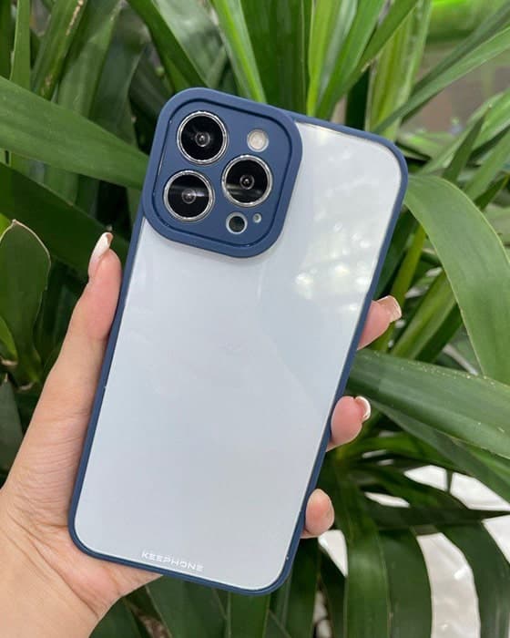 کاور شفاف دور رنگی آیفون keephone — تصویر ۵