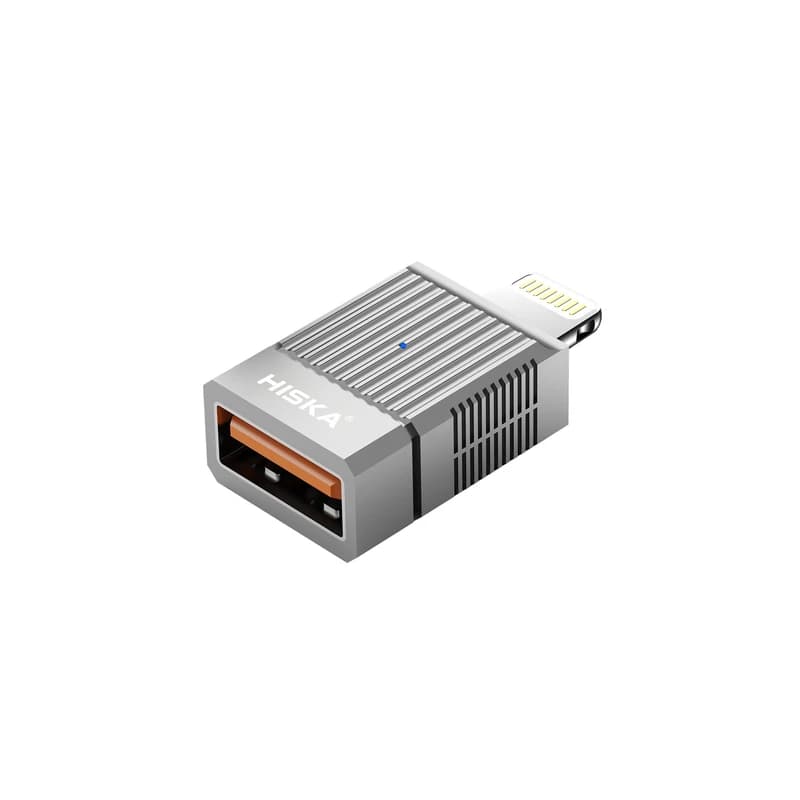 مبدل OTG لایتنینگ هیسکا مدل H10 — تصویر ۵