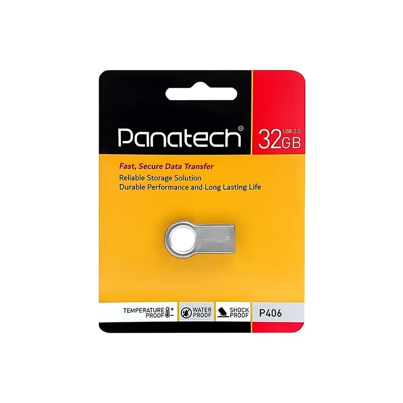 فلش مموری پاناتک مدل P406 ظرفیت 32 گیگابایت USB2.0 — تصویر ۲