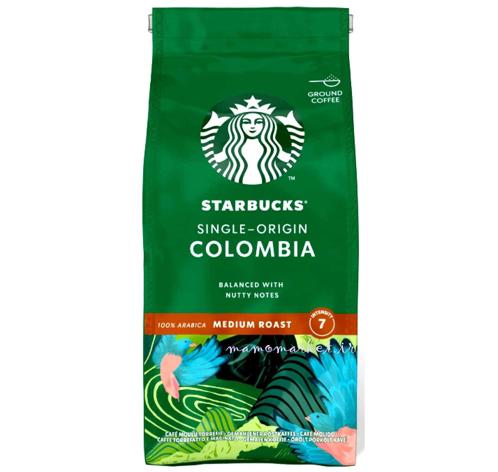 قهوه استارباکس کلمبیا سینگل اورجین Starbucks Single Origin Colombia
