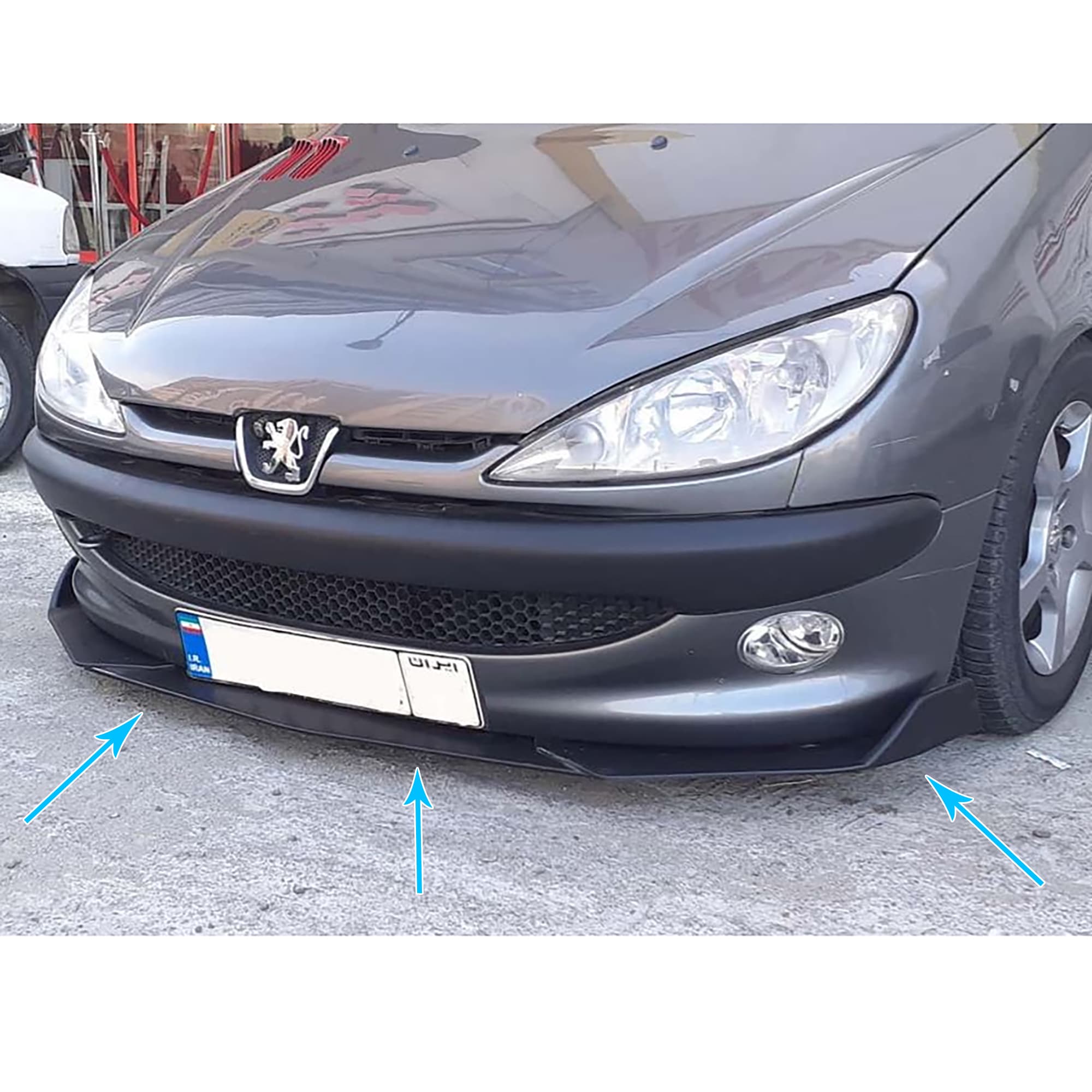 لیپ زیر سپر خودرو مدل carestayle — تصویر ۵