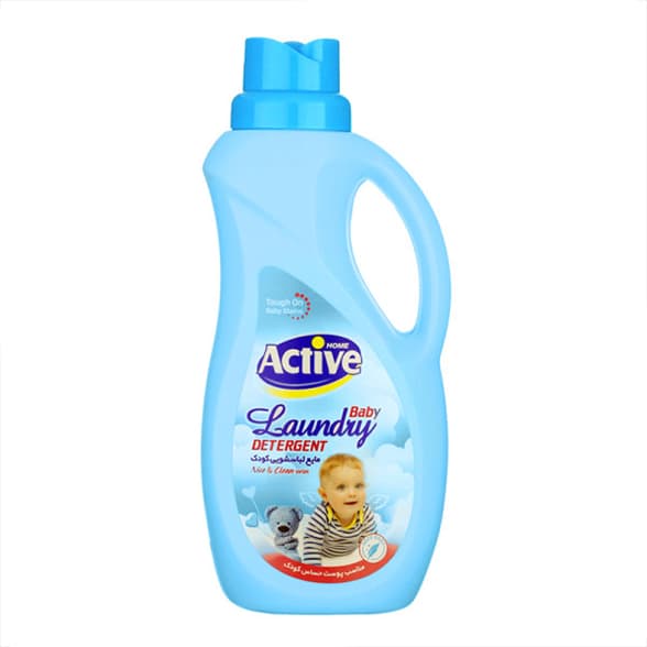 مایع لباسشویی کودک اکتیو آبی سری Nice & Clean وزن 1500 گرم