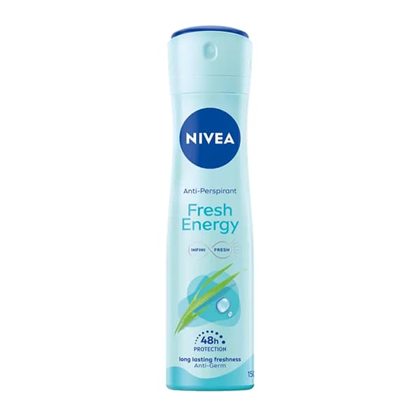 اسپری ضد تعریق زنانه نیوا مدل Fresh Energy حجم 150 میل