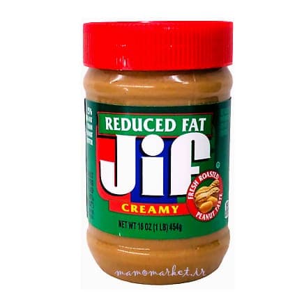 کره بادام زمینی جیف کم چرب JIF