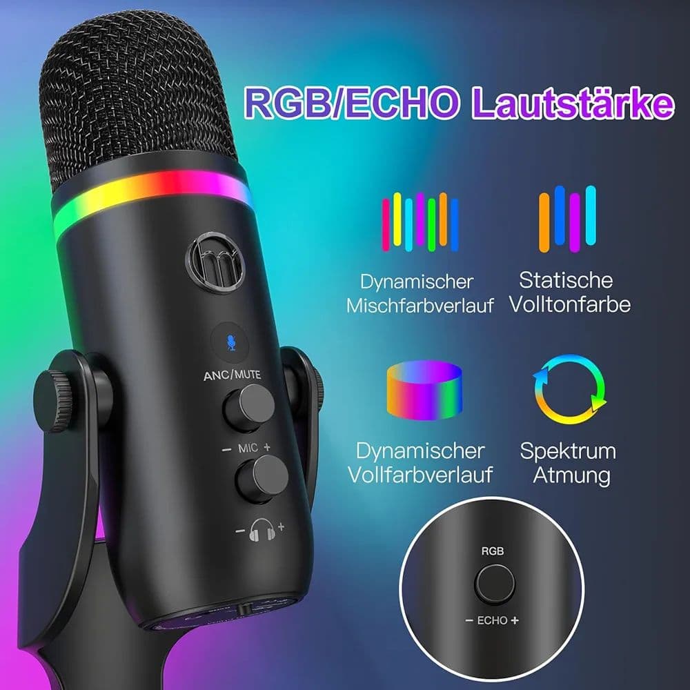 میکروفون بازی USB zealsound — تصویر ۷