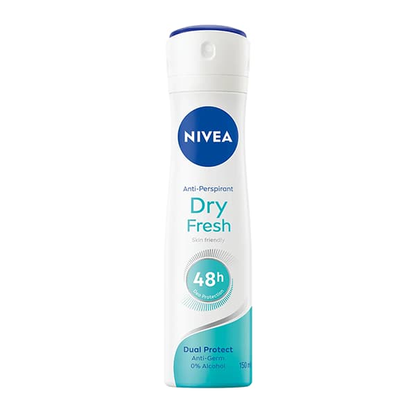 اسپری ضد تعریق زنانه نیوا مدل Dry Fresh حجم 150 میل