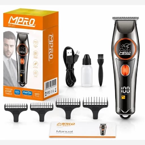 ماشین اصلاح حرفه ای مدل MP-642 با برند MPRO