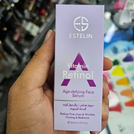 سرم صورت رتینول استلین اورجینال حجم 30 میل ضد پیری و ضد چروک و جوانساز پوست حاوی رتینول و ویتامین A — تصویر ۴