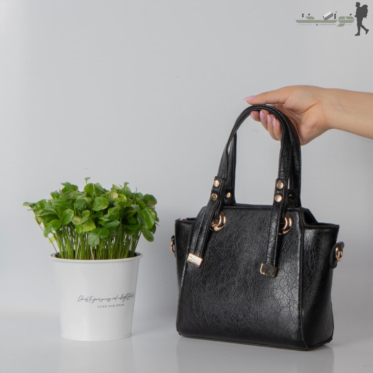 کیف زنانه دسته یراق 02 — تصویر ۷