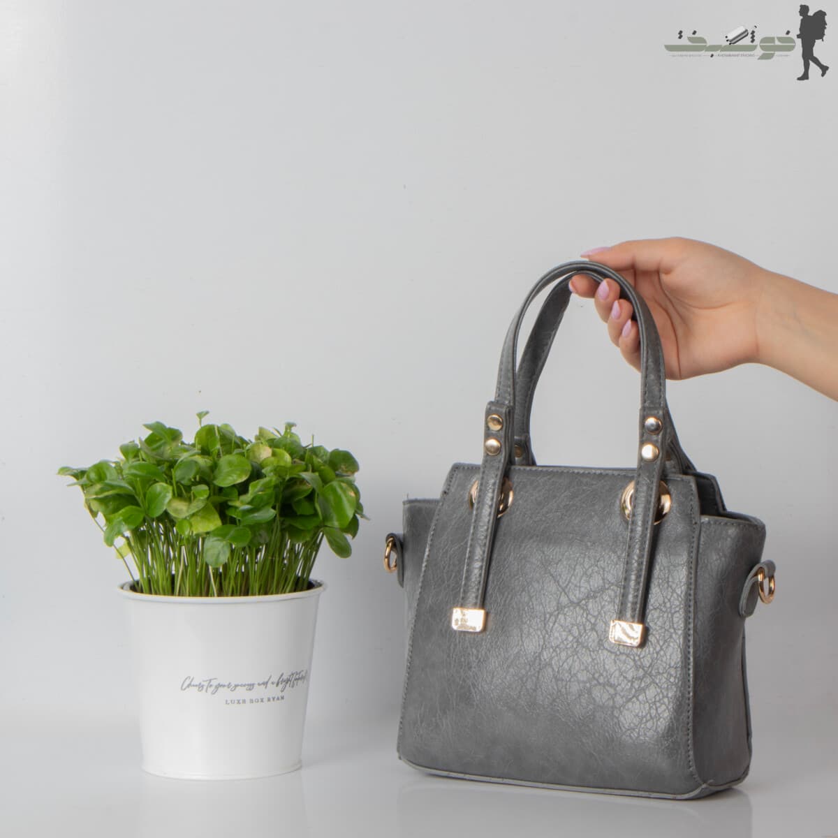 کیف زنانه دسته یراق 02