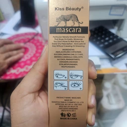 ریمل کیس بیوتی مدل ببری بلند کننده مژه ضد آب 24 ساعته بدون ریزش حجم 15 میلی لیتر — تصویر ۵