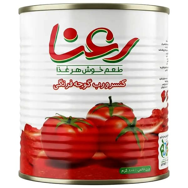 رب گوجه فرنگی رعنا(800 گرم)