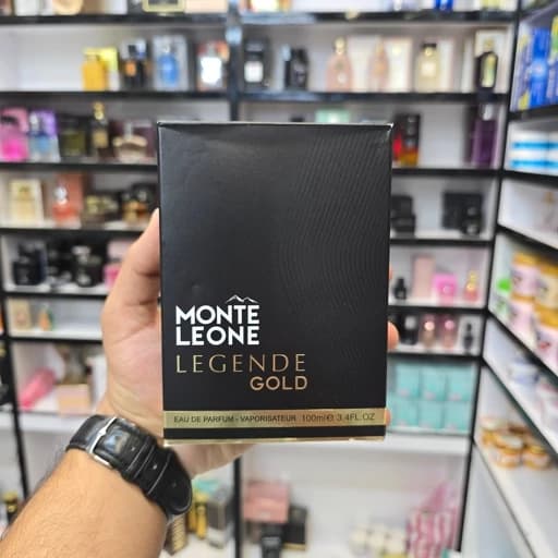 ادکلن مونت بلک مدل لجند گلد (Monte Leone Legende Gold) – حجم 100 میل ادوپرفیوم — تصویر ۵