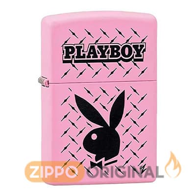 زیپو اصل کد 238 play boy pink