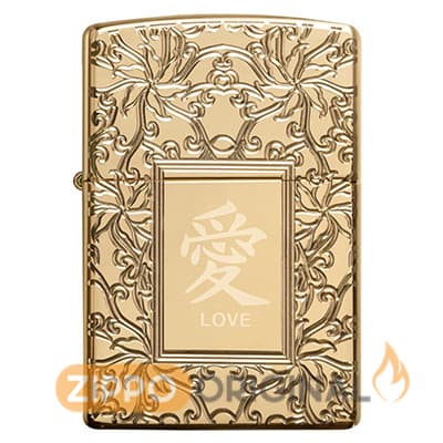 زیپو اصل کد 49022 عشق به زبان چینی