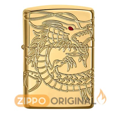 زیپو اصل کد 29265 CHUNESE DRAGON
