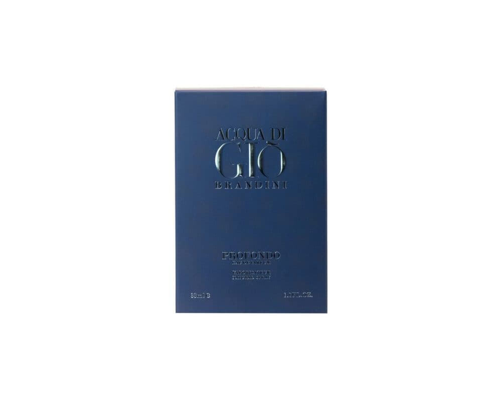 ادکلن جیبی مردانه برندینی مدل Acqua Di Gio Profondo حجم 33 میل – رایحه خنک — تصویر ۳