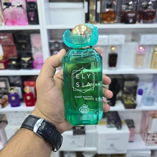 عطر ادکلن الیسیا سوییت بانانا (Elysia Sweet Banana) حجم 100 میل – برند فرگرانس ورد (Fragrance World) — تصویر ۲