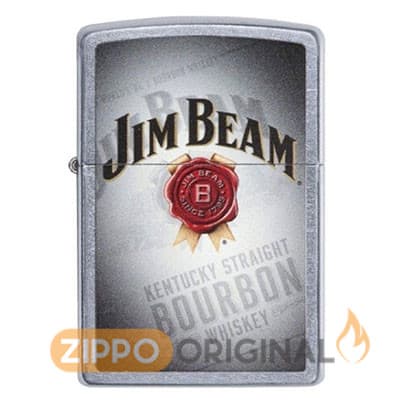 فندک زیپو اصل کد 29571 JIM BEAM