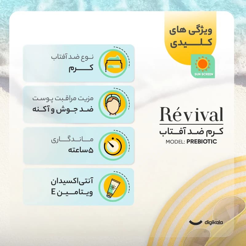 رویوال ضد آفتاب پوست چرب — تصویر ۳