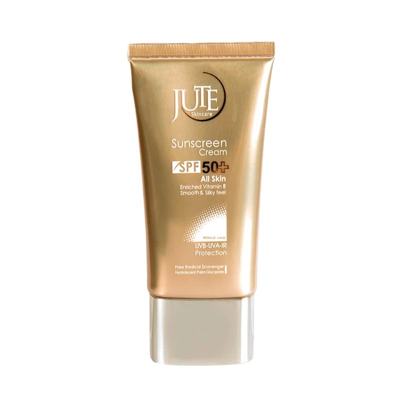 ژوت کرم ضد آفتاب بدون رنگ SPF 50 مناسب انواع پوست‌