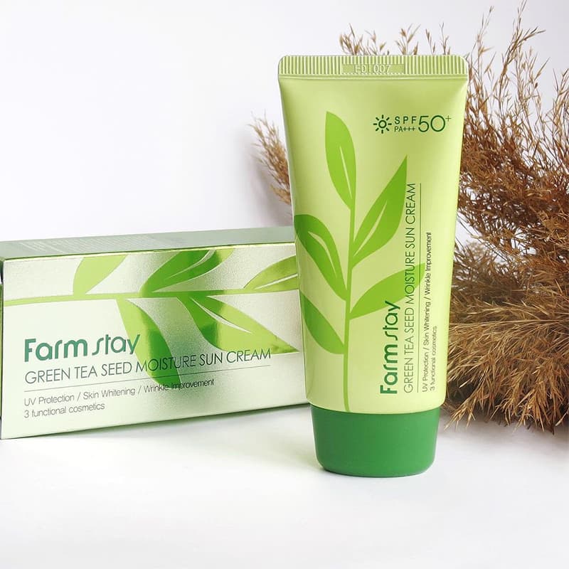 کرم ضد آفتاب چای سبز SPF 50 فارم استی حجم 70 میل — تصویر ۳