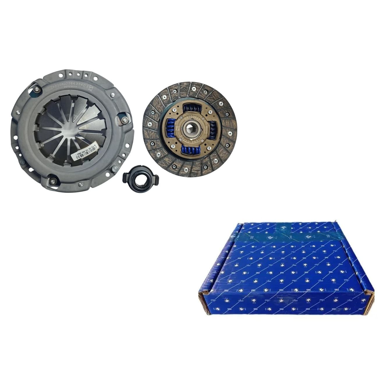 کیت کامل کلاچ موتور XU7 EF7 ایساکو کد 06703027 پژو 405 پارس سمند دنا