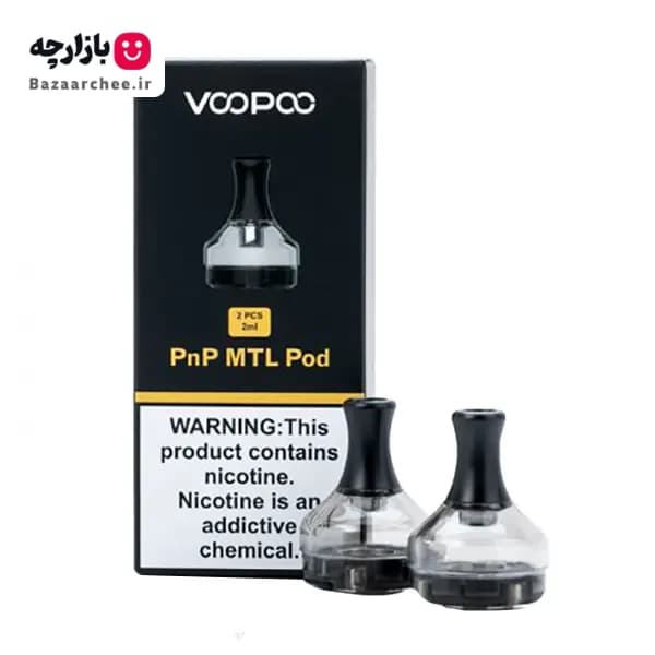 کارتریج خالی پی ان پی ام تی ال درگ ووپو | VooPoo PnP MTL Pod — تصویر ۳