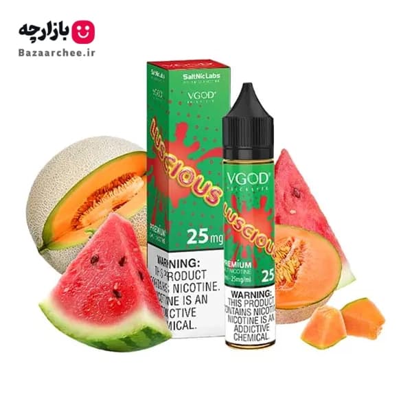 سالت نیکوتین هندوانه لذیذ پاستیل ویگاد | VGOD Luscious SaltNic