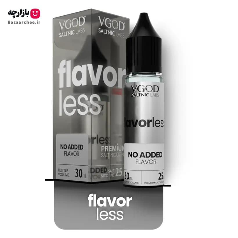 سالت بدون طعم فلاورلس ویگاد | VGOD Flavorless SaltNic