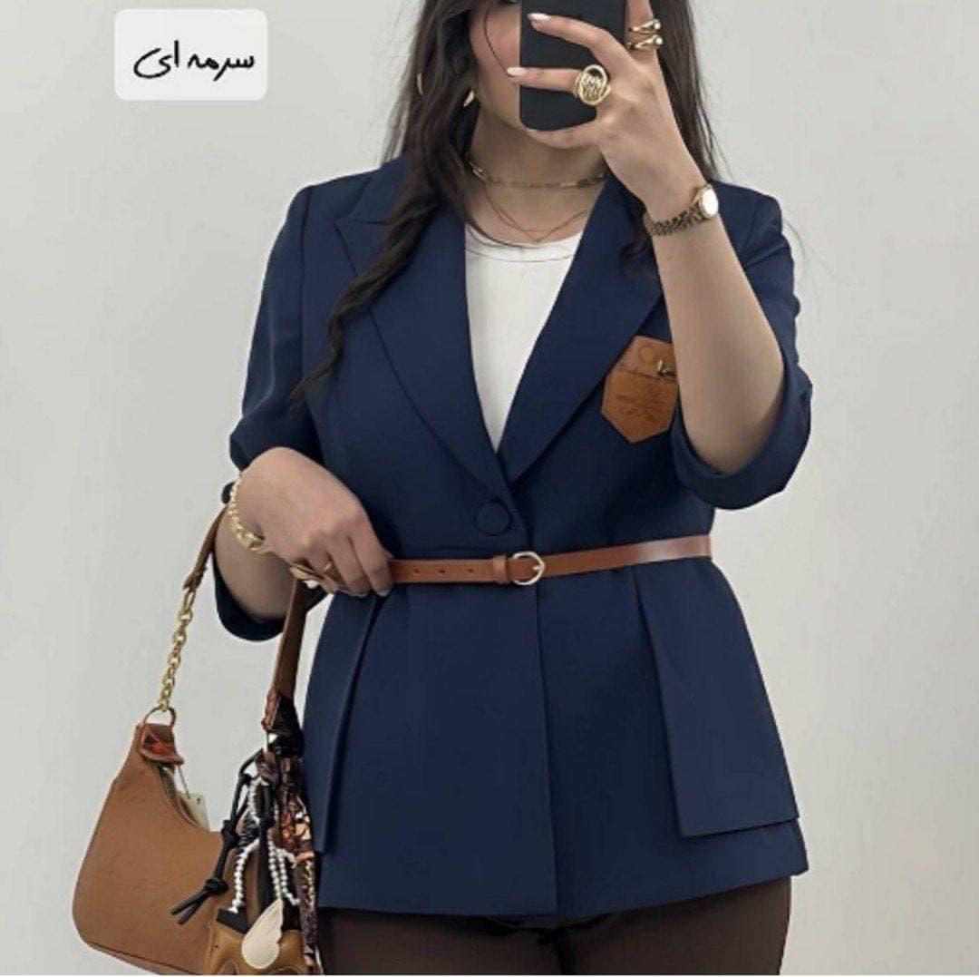 مانتو زنانه مدل ارتمیس جنس مازراتی با قد 73
