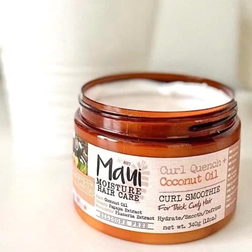 ماسک مو کاسه ای مائویی Maui مدل Coconut Oil حجم 400 میل — تصویر ۶