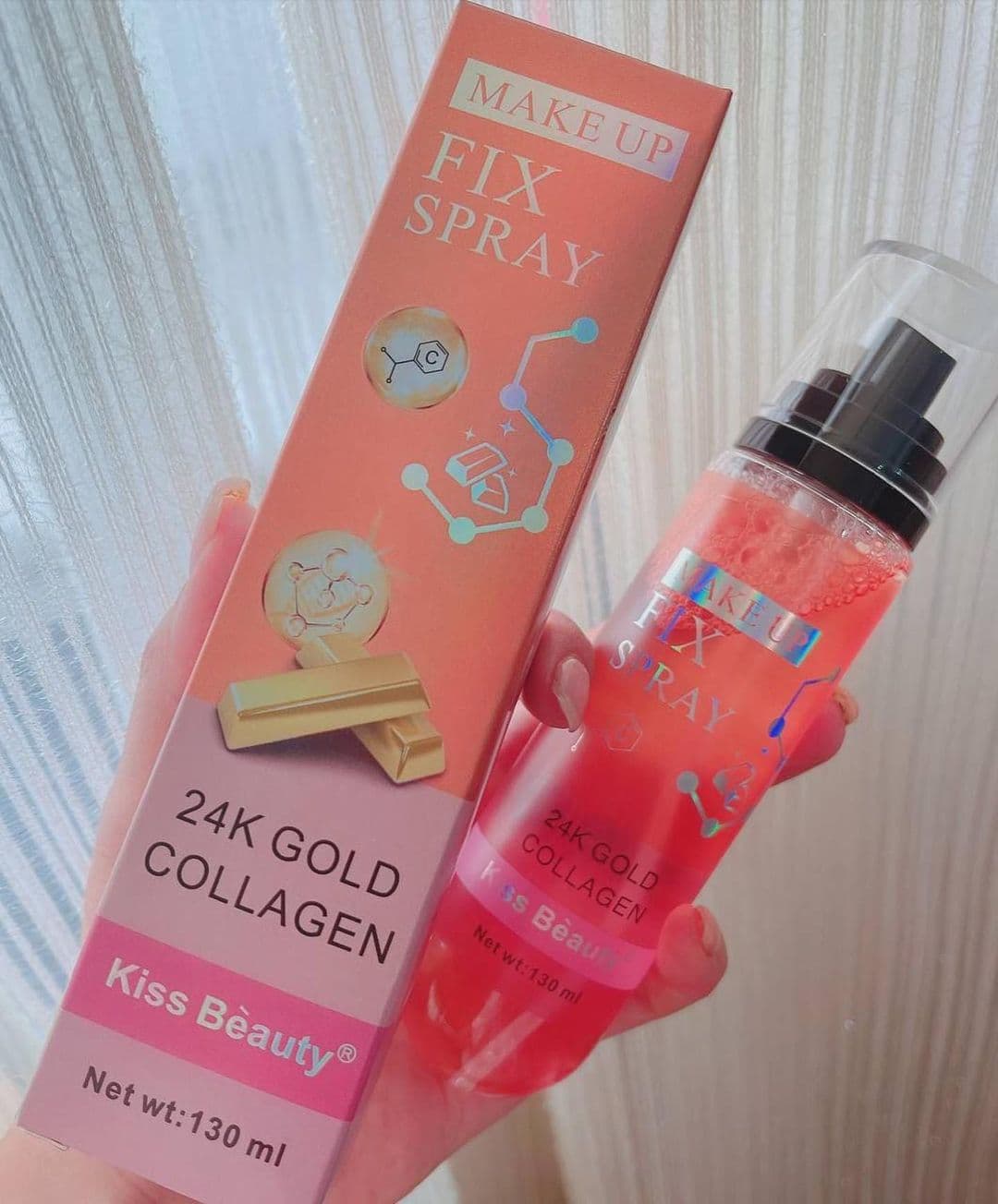 اسپری فیکس کیس بیوتی kiss beauty