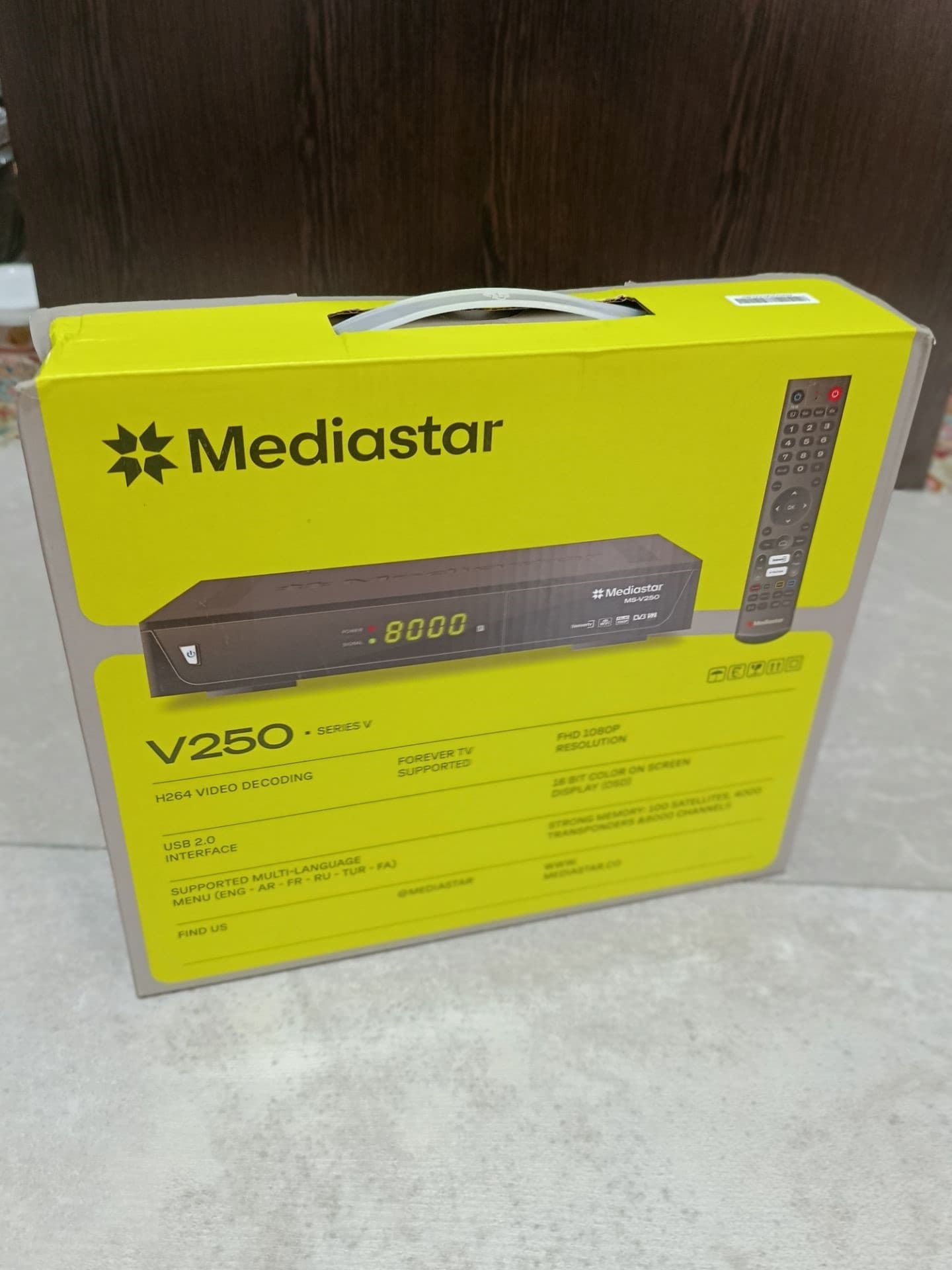گیرنده مدیااستار مدل V250
